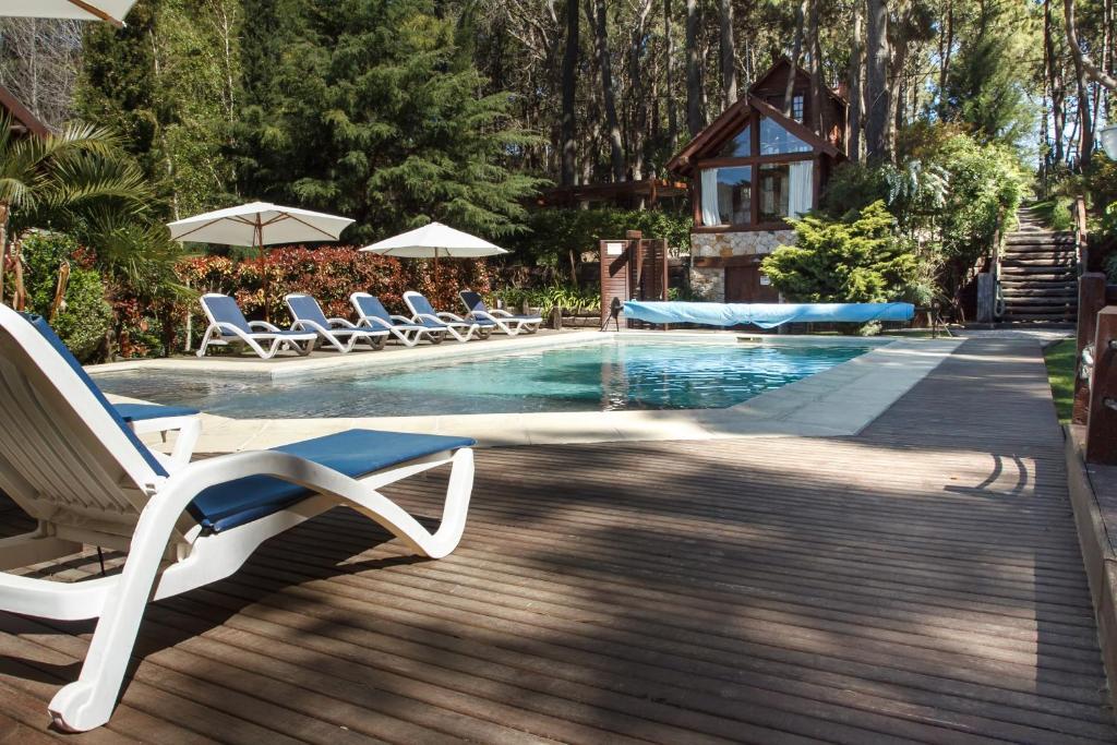 Cabanas Del Bosque Balneario Mar Azul Dış mekan fotoğraf